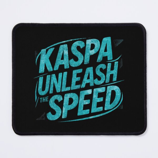 Item preview, Kaspa Warp Grid Fractal Blockchain Design designed and sold by RadDeck.
