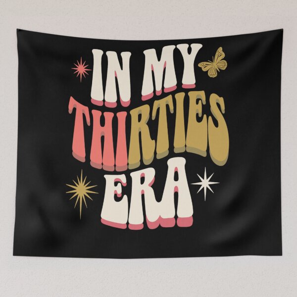 Item preview, 30th Birthday In My Thirties Era designed and sold by KitonicTees.