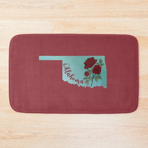 Artikelvorschau, Staatsblume von Oklahoma: Oklahoma Rose entworfen und verkauft von Marguerite Artistry.