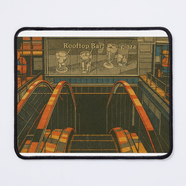 Item preview, Urban Night Vibe - Ginza Escalator Scene designed and sold by GeEeN.