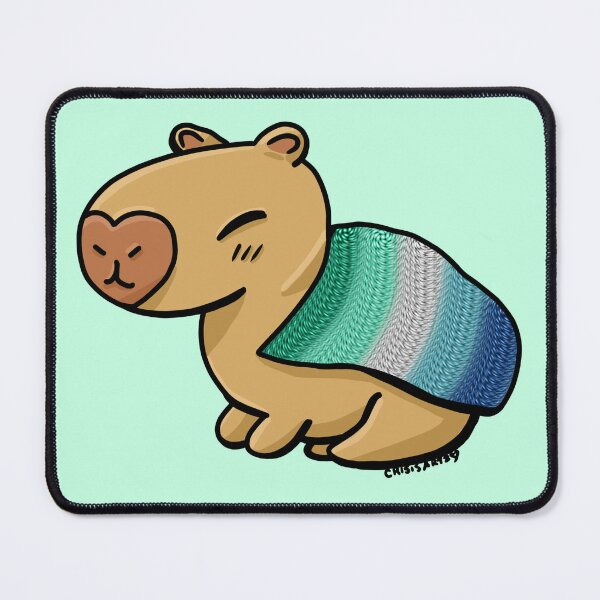Item preview, Pride Capybara- Gay designed and sold by Crisis-Artz.