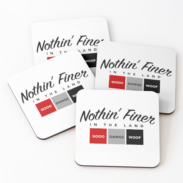 Item preview, Nothin' Finer In the Land & Georgia Football  designed and sold by PUSH Proper Prints.