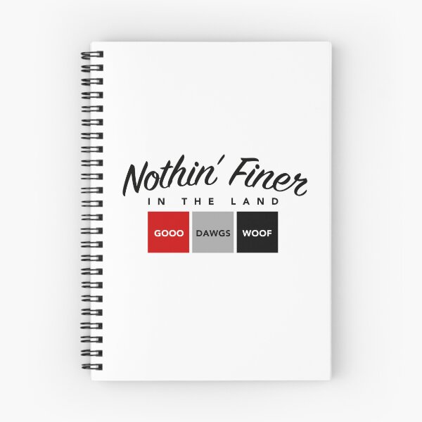 Item preview, Nothin' Finer In the Land & Georgia Football  designed and sold by PUSH Proper Prints.