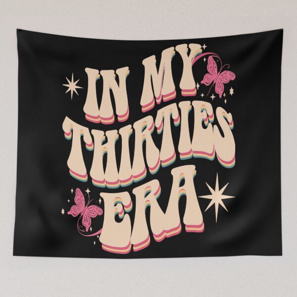 Item preview, 30th Birthday In My Thirties Era designed and sold by KitonicTees.