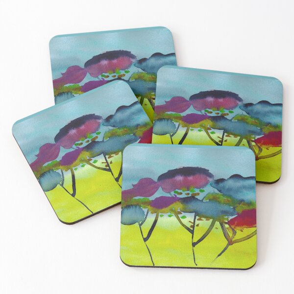 Item preview, Portrait of a Beautifully Painted Forest designed and sold by Rita Winkler.