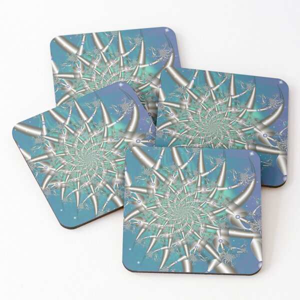 Item preview, Fractal Galaxy: Celestial Bloom designed and sold by bloorose.