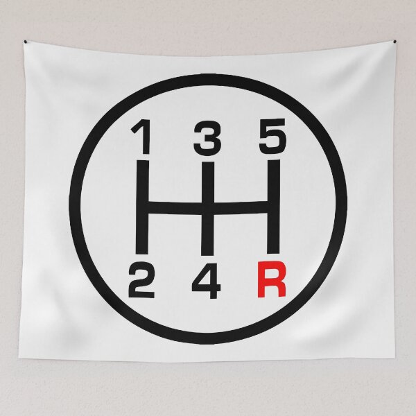 Item preview, GEAR SHIFT (WHITE) designed and sold by Marlon Oseguera.