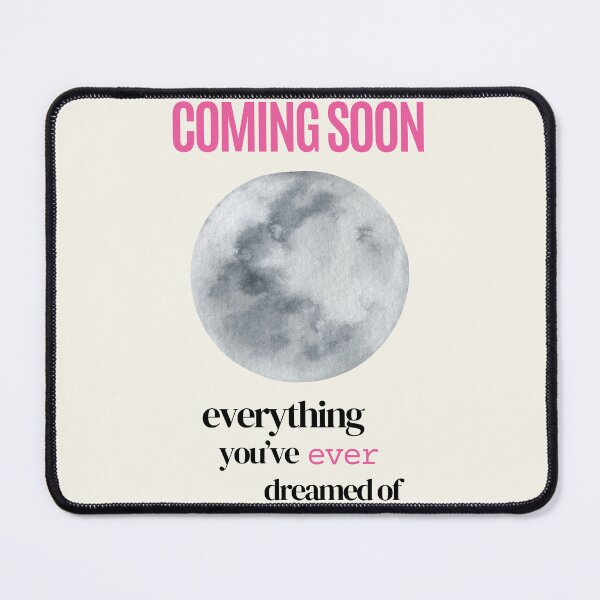 Item preview, Coming Soon Positivity Affirmation Quote Design in Beige designed and sold by nikifora.