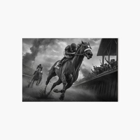 Item preview, Final Stretch at the Races designed and sold by Grandpa's Workshop.
