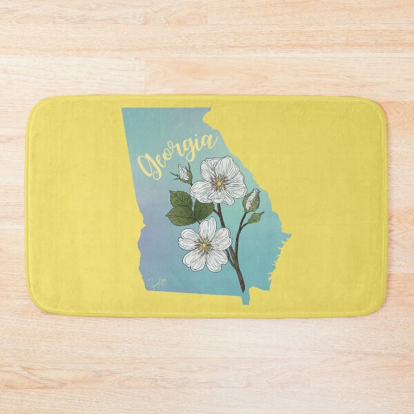 Artikelvorschau, Staatsblume von Georgia: Cherokee Rose entworfen und verkauft von Marguerite Artistry.