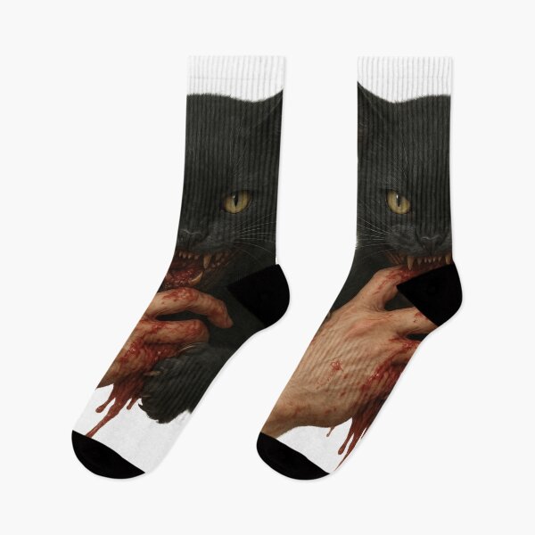 Item preview, Shadow Beast: Demonic Black Cat Devouring Souls  designed and sold by DibujandoPorfa.
