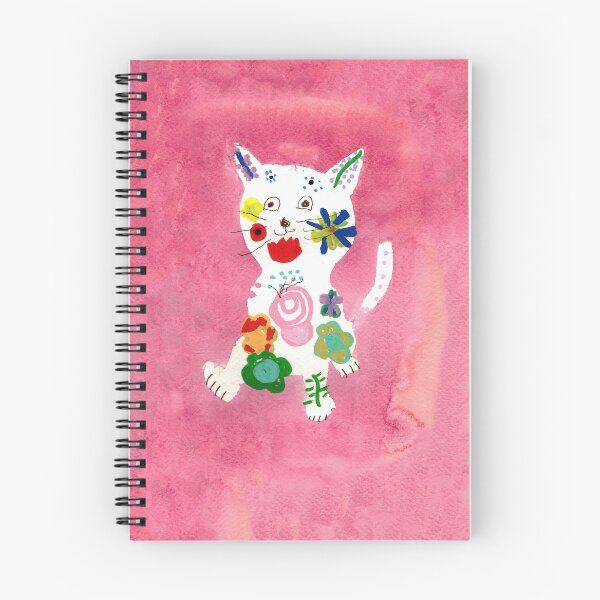 Item preview, Portrait of a Cat Tattoed with Flowers designed and sold by Rita Winkler.