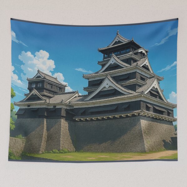 Item preview, The Kumamoto Castle designed and sold by Takeda-art.