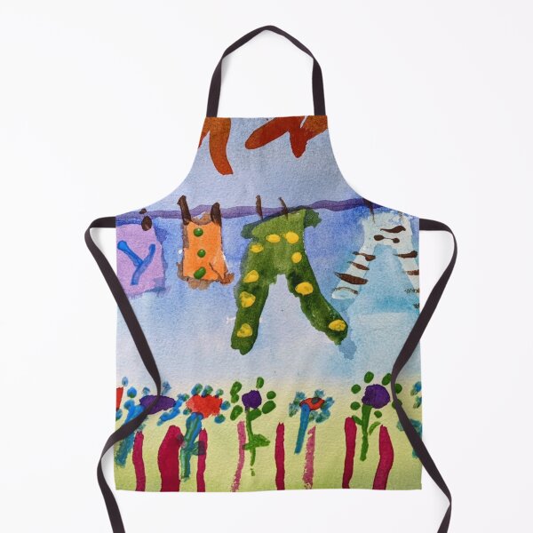 Item preview, Laundry Day in Watercolors designed and sold by Rita Winkler.