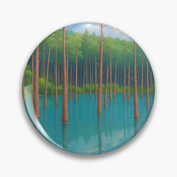 Item preview, The Hokkaido Blue Pond designed and sold by Takeda-art.