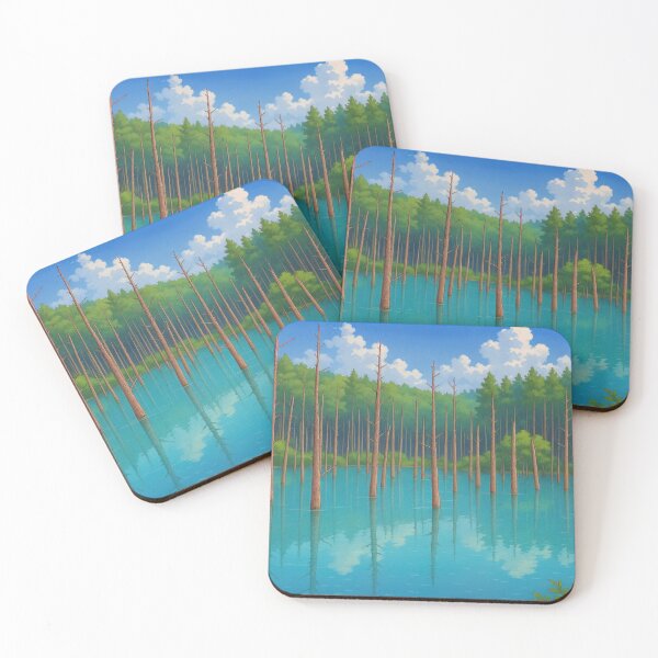 Item preview, The Hokkaido Blue Pond designed and sold by Takeda-art.