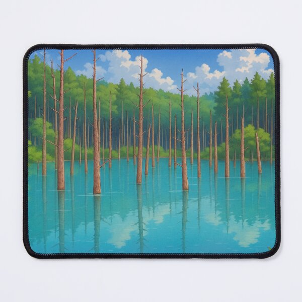Item preview, The Hokkaido Blue Pond designed and sold by Takeda-art.