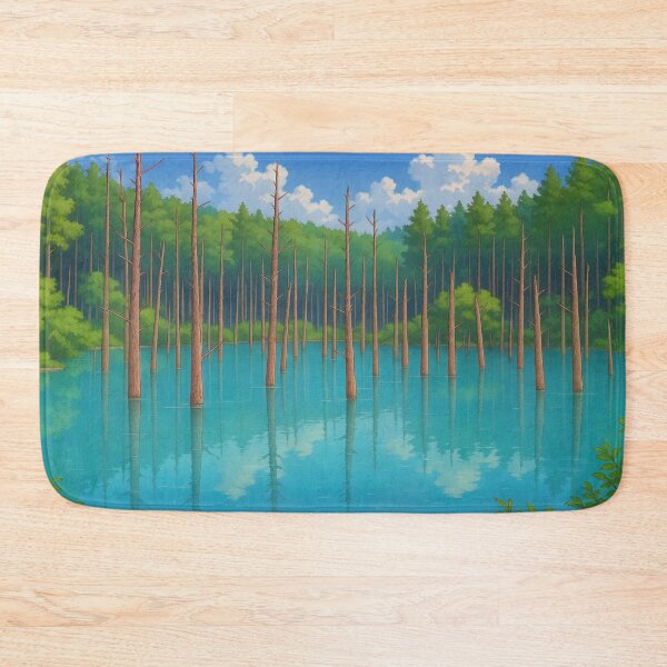 Item preview, The Hokkaido Blue Pond designed and sold by Takeda-art.