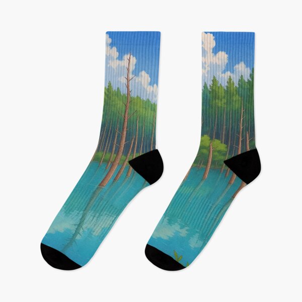Item preview, The Hokkaido Blue Pond designed and sold by Takeda-art.