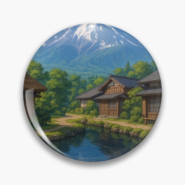 Item preview, The Mount Fuji view from Oshino Hakkai designed and sold by Takeda-art.