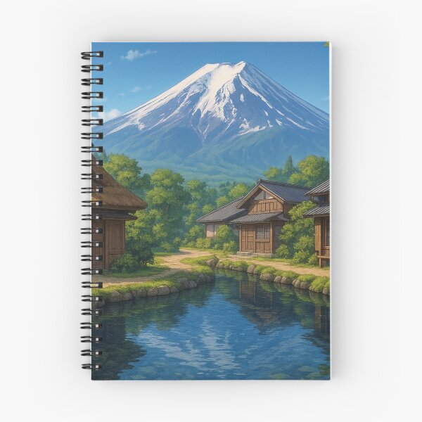 Item preview, The Mount Fuji view from Oshino Hakkai designed and sold by Takeda-art.