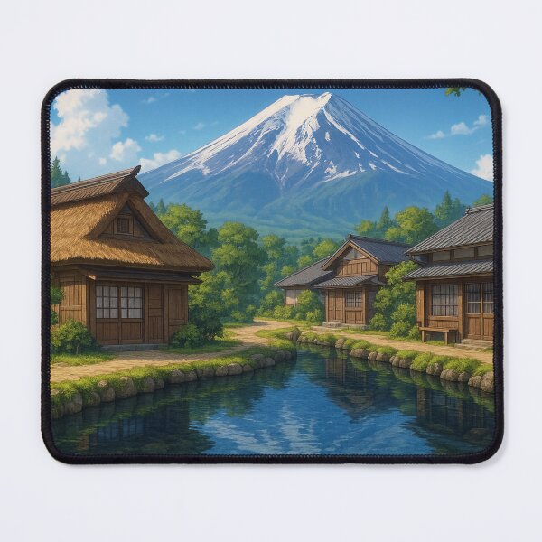 Item preview, The Mount Fuji view from Oshino Hakkai designed and sold by Takeda-art.