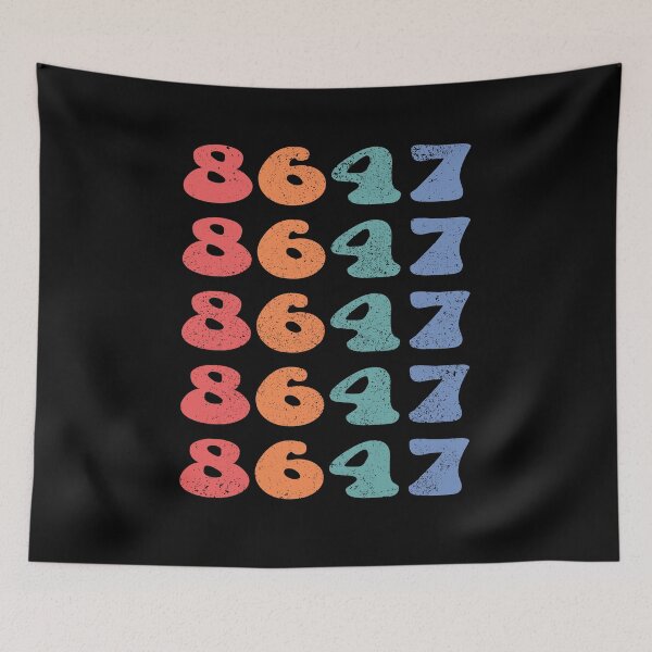 Artikelvorschau, 8647, Anti Trump 8647 Design, Feminist, Human Rights and Women's Right, Anti Conservative Political Design entworfen und verkauft von Bullish-Bear.