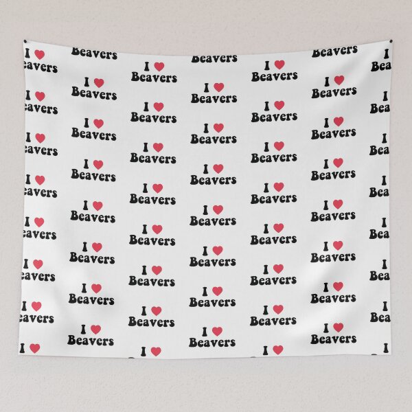 Item preview, I Love Beavers designed and sold by the-craft-shop.