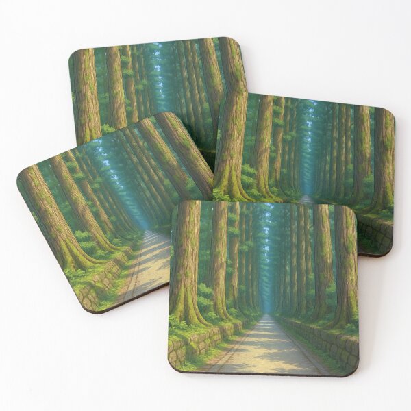 Item preview, The Cedar Tree Path at Nikko designed and sold by Takeda-art.