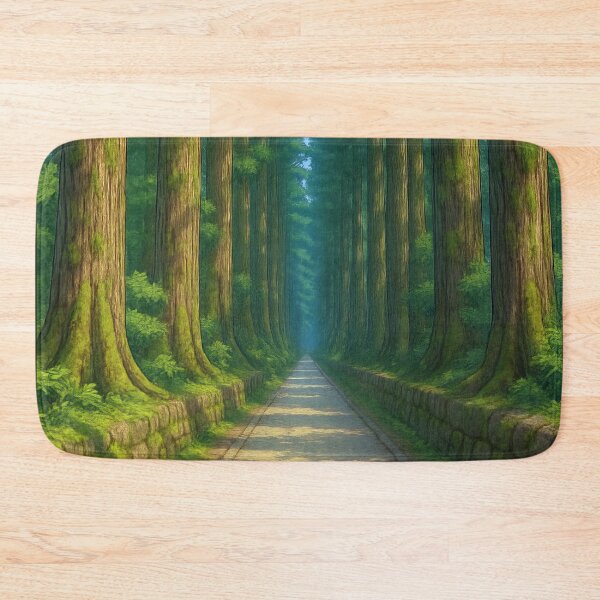 Item preview, The Cedar Tree Path at Nikko designed and sold by Takeda-art.