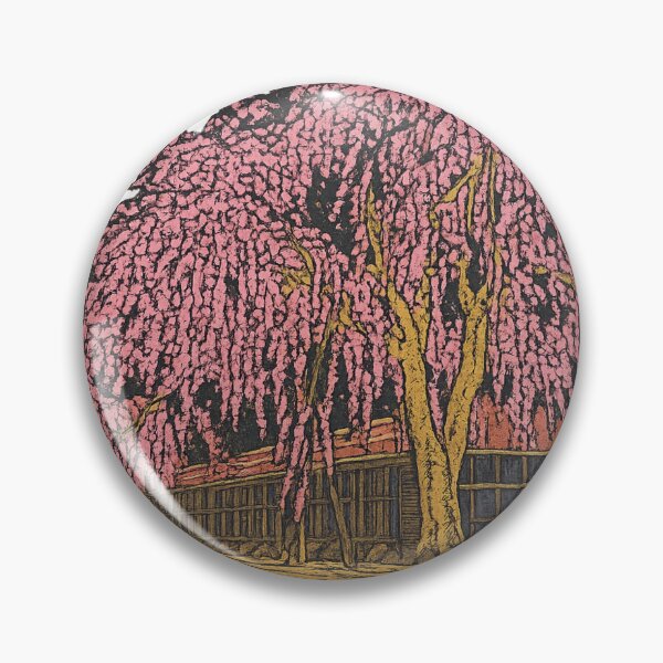 Item preview, Kakunodate Weeping Cherry Blossoms | Retro Spring Elegance - Historic Samurai District designed and sold by GeEeN.