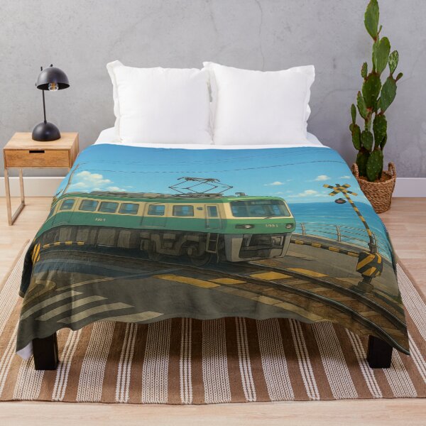 Item preview, The Enoshima Train Crossing at Kamakura designed and sold by Takeda-art.