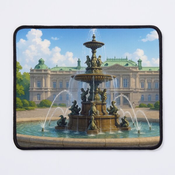 Item preview, Water fountain at Akasaka Palace designed and sold by Takeda-art.