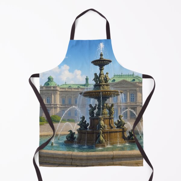 Item preview, Water fountain at Akasaka Palace designed and sold by Takeda-art.