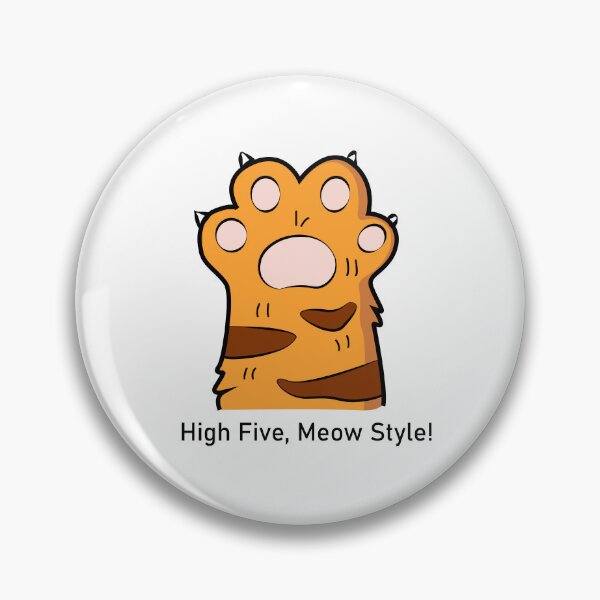 Item preview, High Five, Meow Style designed and sold by Cattoon Studio.