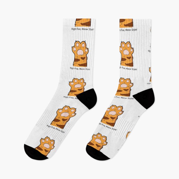 Item preview, High Five, Meow Style designed and sold by Cattoon Studio.