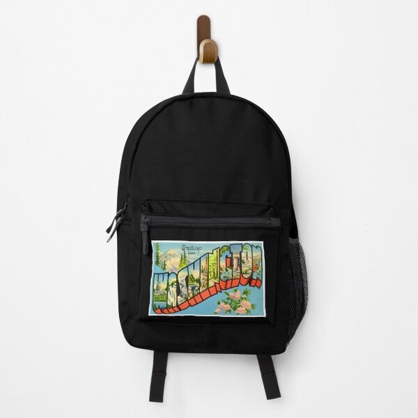 Item preview, Vintage Washington State Travel Poster Design designed and sold by DankThreads.