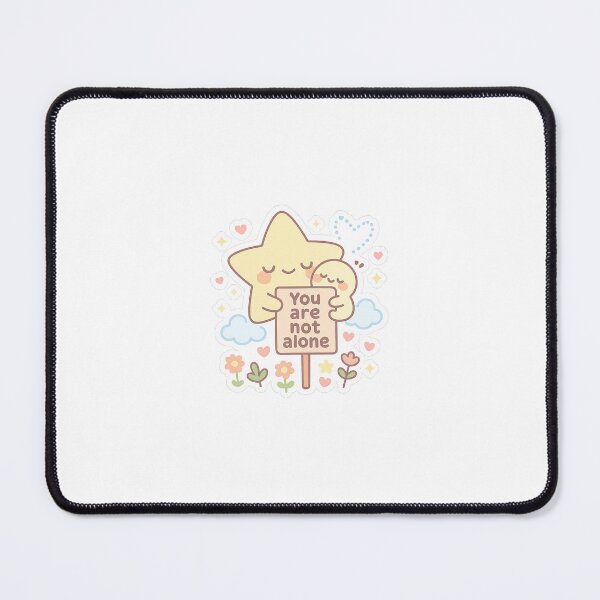 Item preview, You Are Not Alone – Star & Moon Hug designed and sold by Daniel-DL.