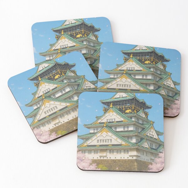 Item preview, Osaka Castle during Sakura Season designed and sold by Takeda-art.