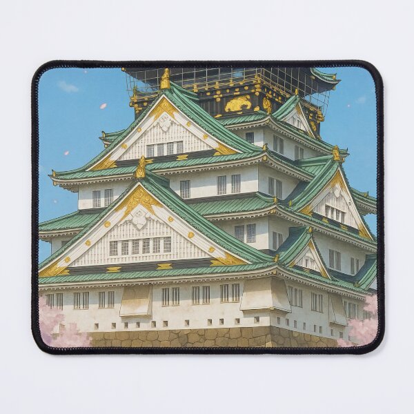 Item preview, Osaka Castle during Sakura Season designed and sold by Takeda-art.