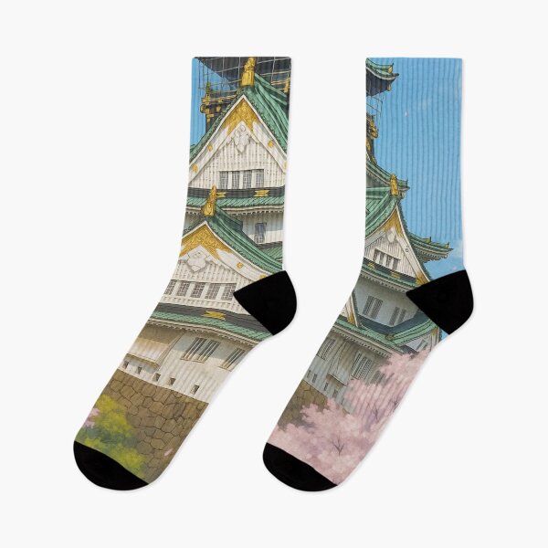 Item preview, Osaka Castle during Sakura Season designed and sold by Takeda-art.