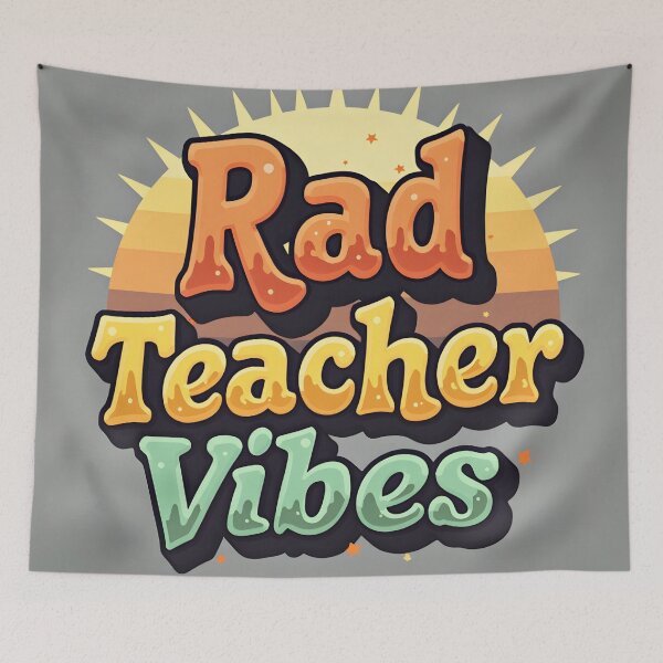 Item preview, Rad Teacher Vibes  designed and sold by nhk999.