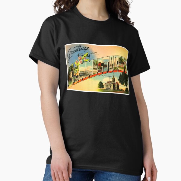 Item preview, Retro Connecticut Travel Poster Design designed and sold by DankThreads.