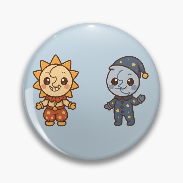 Item preview, Sundrop and Moondrop FNAF Chibi designed and sold by NamaMerch.