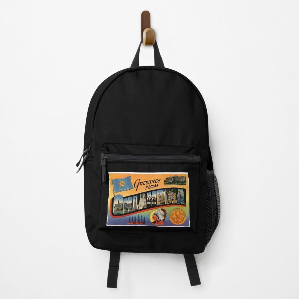 Item preview, Retro Oklahoma Travel Poster Design designed and sold by DankThreads.