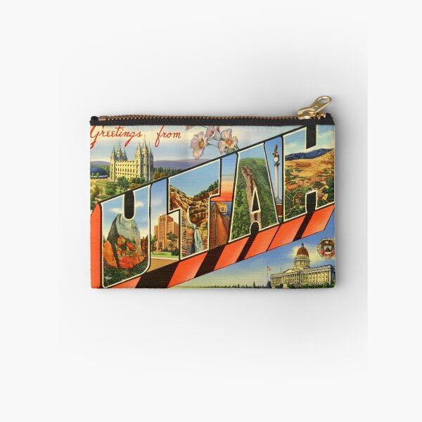 Item preview, Retro Utah Travel Poster Design designed and sold by DankThreads.