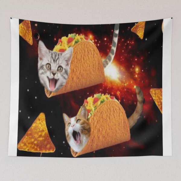 Item preview, Galaxy taco cats designed and sold by 44doring.