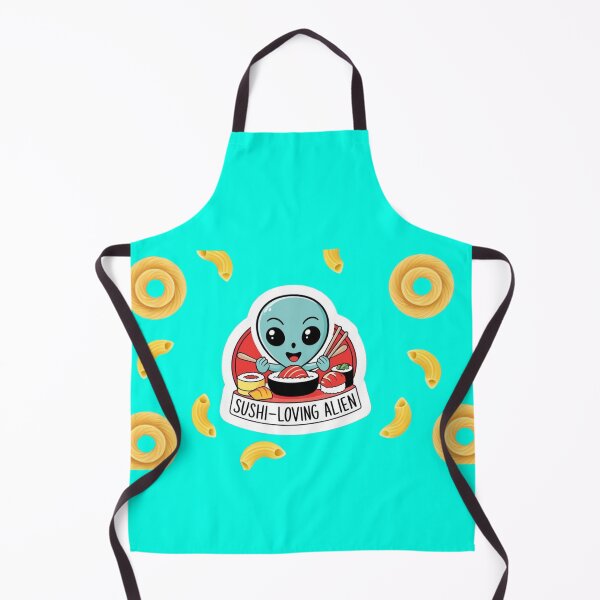 Item preview, Sushi-Loving Alien designed and sold by AuraTides.