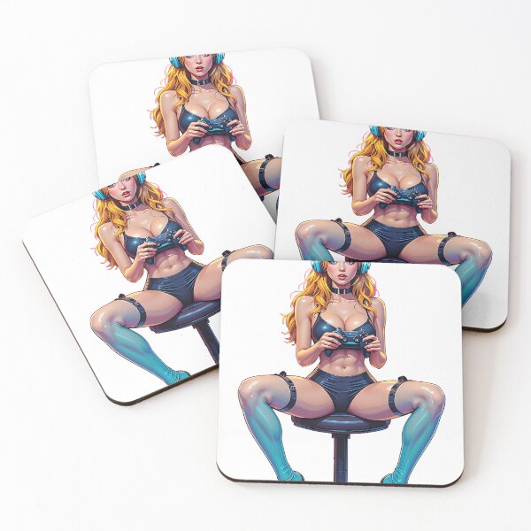 Item preview, gamer girl designed and sold by rajdigitalarts.