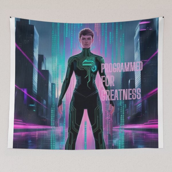 Item preview, Programmed for Greatness  designed and sold by JaynAli.
